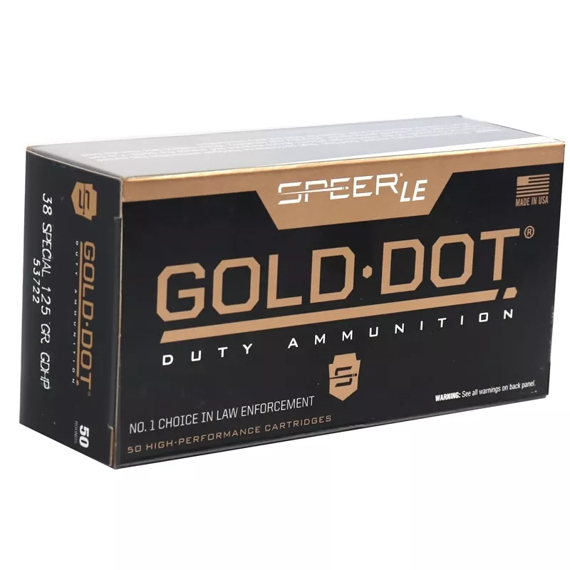 .38spl 125gr Gdhp